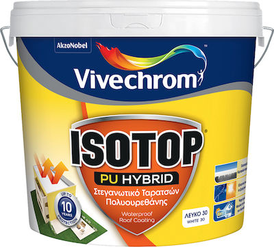 ΣΤΕΓΑΝΩΤΙΚΟ ΤΑΡΑΤΣΩΝ VIVECHROM ISOTOP PU HYBRID ΛΕΥΚΟ 10LT
