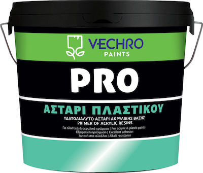 ΑΚΡΥΛΙΚΟ ΑΣΤΑΡΙ ΠΛΑΣΤΙΚΟΥ VECHRO PRO ΔΙΑΦΑΝΟ 10Lt