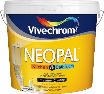 ΠΛΑΣΤΙΚΟ ΧΡΩΜΑ NEOPAL kitchen & bath 0,75Lt