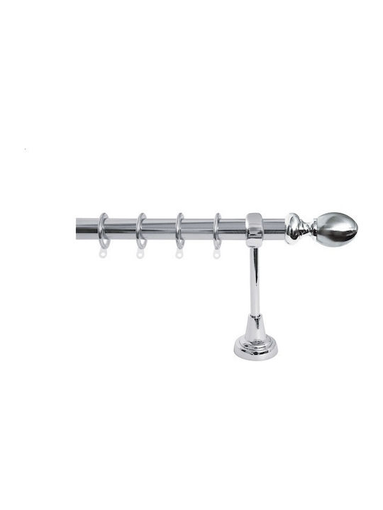 CURTAIN RODS NICKEL MAT Φ25