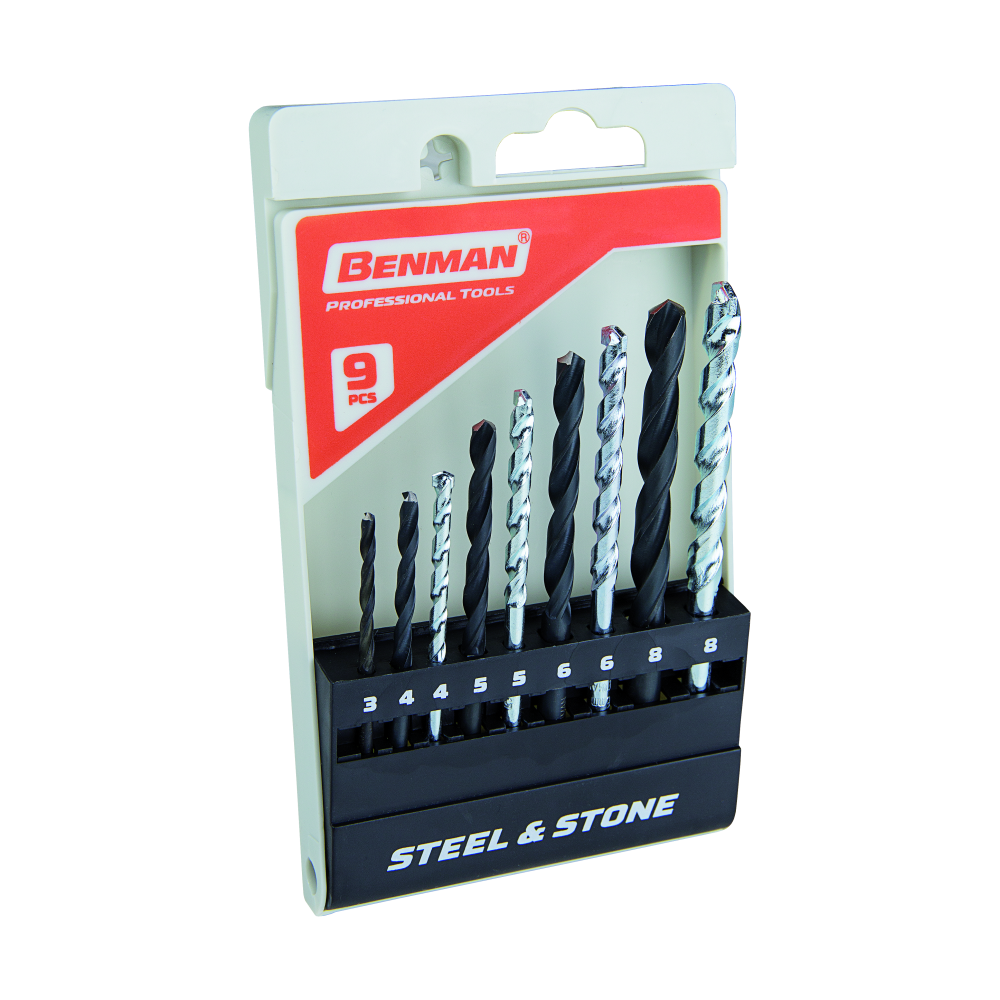 IRON-CONCRETE DIAMOND DRILL SET