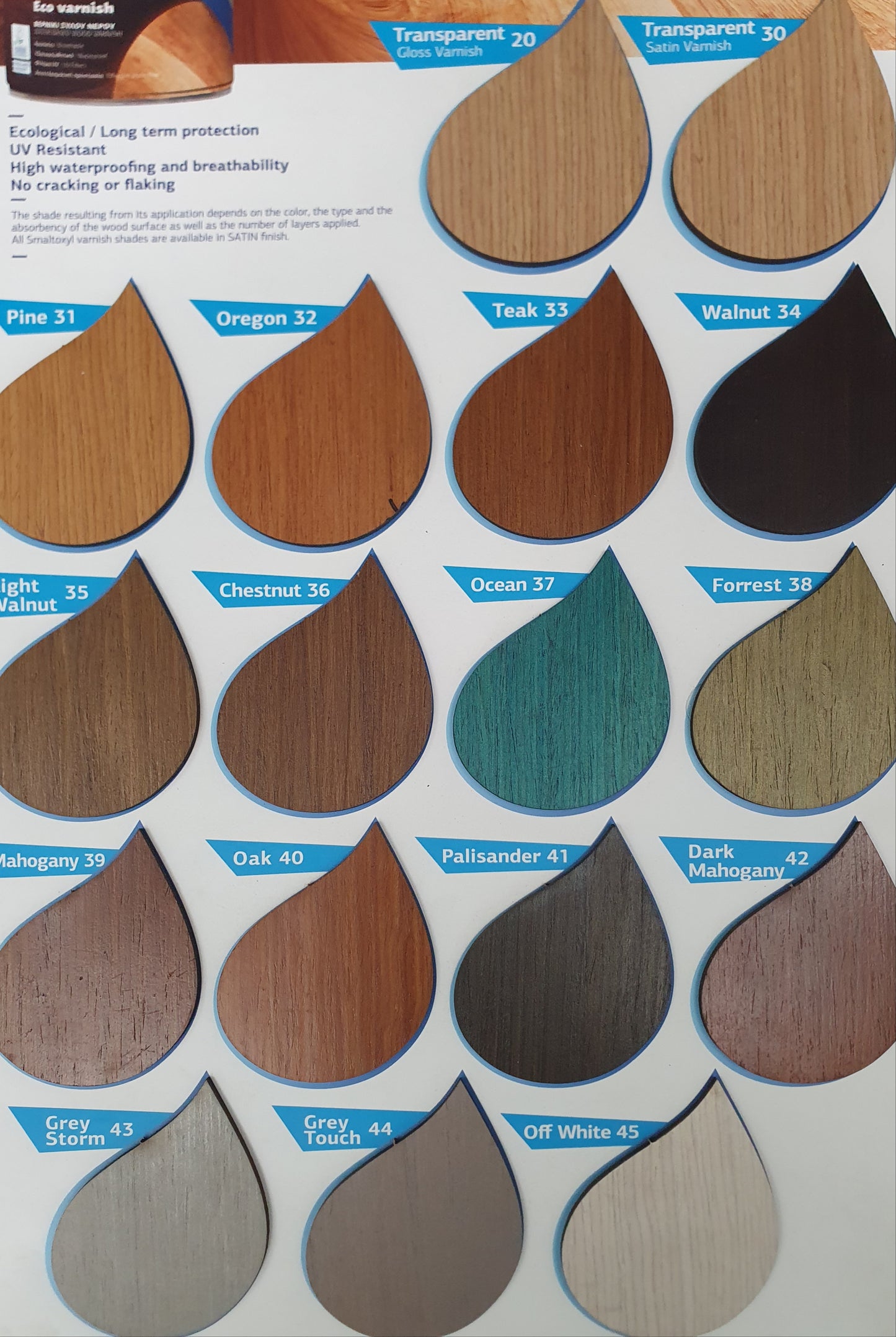 VECHRO SMALTOXYL WOOD VARNISH hydro 0.75Lt