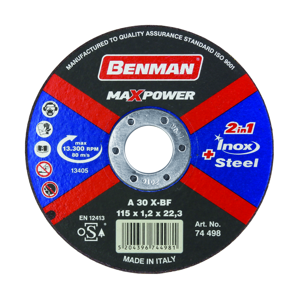 CD IRON STAINLESS STEEL CUTTING DISC