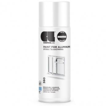 Spray COSMOS LAC Αλουμινίου ΛΕΥΚΟ 400ml