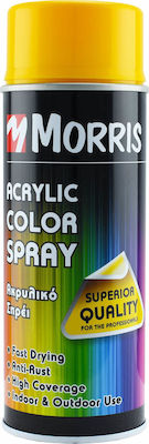 Morris Spray Βαφής ΚΙΤΡΙΝΟ RAL1007 400ml