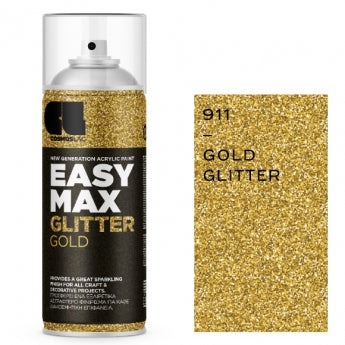 Cosmos Lac Easy Max Gold Glitter400ml