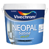 ΠΛΑΣΤΙΚΟ ΧΡΩΜΑ NEOPAL satine 10Lt, ΛΕΥΚΟ