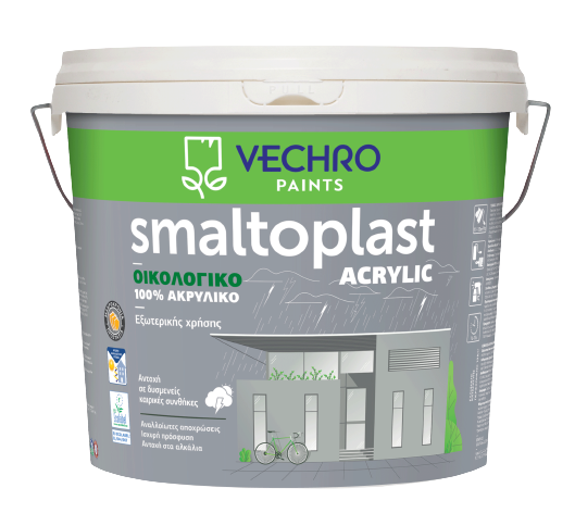 ΑΚΡΥΛΙΚΟ ΧΡΩΜΑ SMALTOPLAST acrylic 3Lt