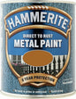 HAMMERITE direct to rust METALLIC COPPER 2.5Lt