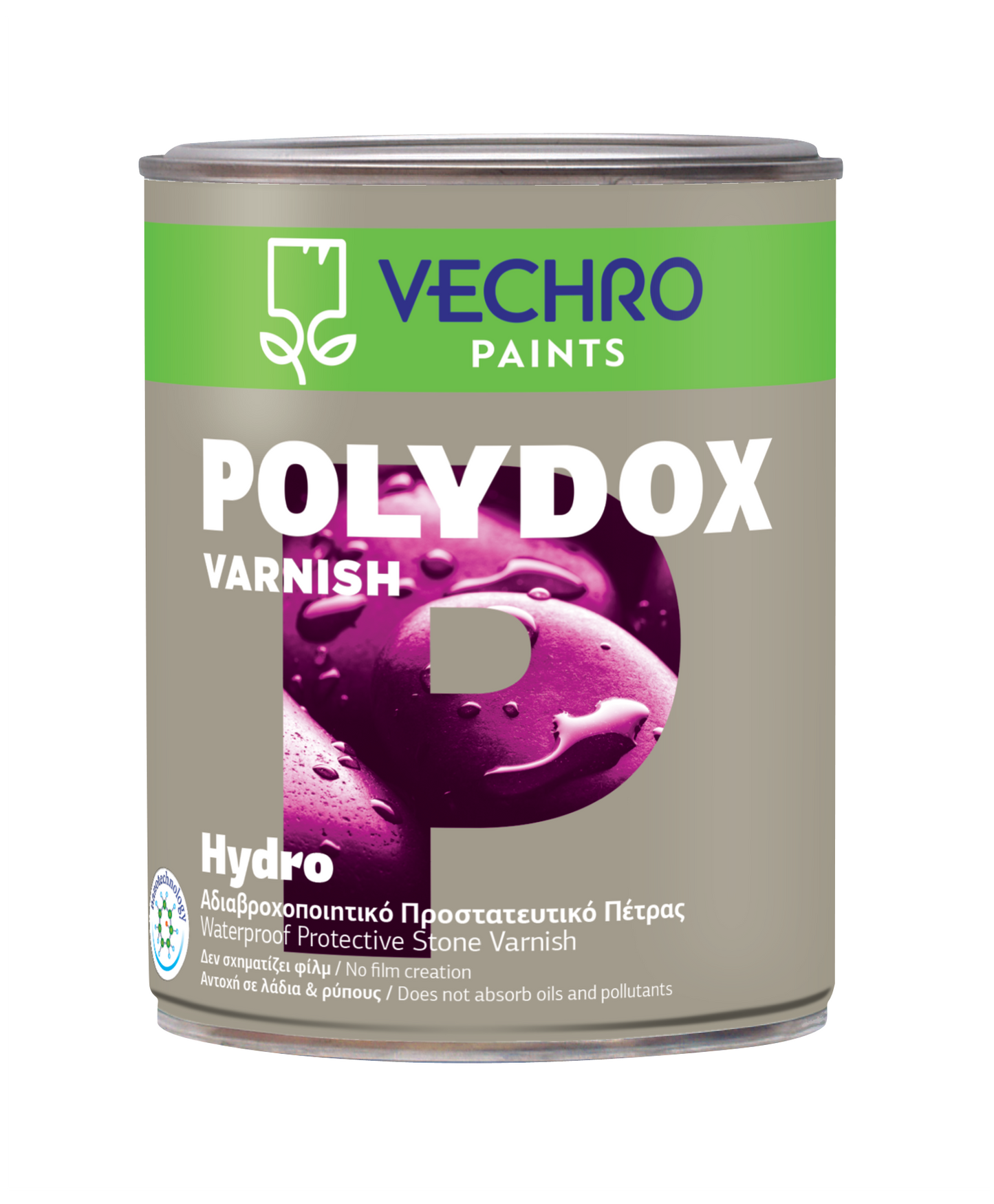 Vechro Polydox Hydro Βερνίκι Επιφάνειας Νερού Άχρωμο Ματ 750ml