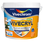ΑΚΡΥΛΙΚΟ ΧΡΩΜΑ Vivecryl Eco 10Lt, ΛΕΥΚΟ