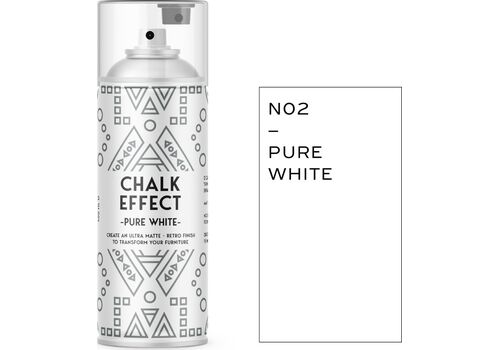Chalk Effect Pure White 400ml