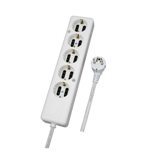 FIVE-OUTLET SOCKET WITH CABLE