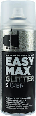 Cosmos Lac Easy Max Glitter Silver 400ml