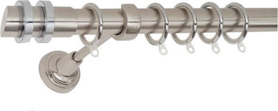 CURTAIN RODS NICKEL MAT Φ25