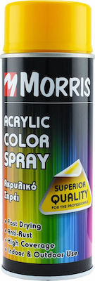 Morris Spray Βαφής ΚΙΤΡΙΝΟ RAL1007 400ml