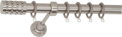 CURTAIN RODS NICKEL MAT Φ25