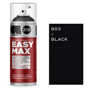 Cosmos Lac Easy Max Μαύρο 400ml